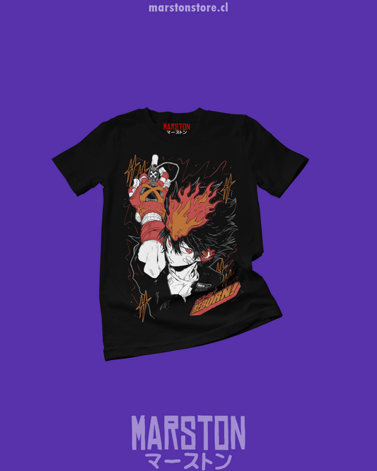 Polera negra de Katekyo Hitman Reborn!