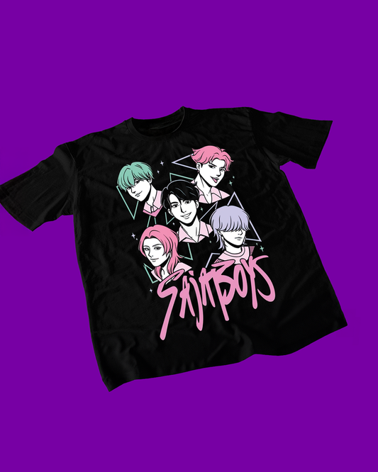 Polera negra de KPopDH