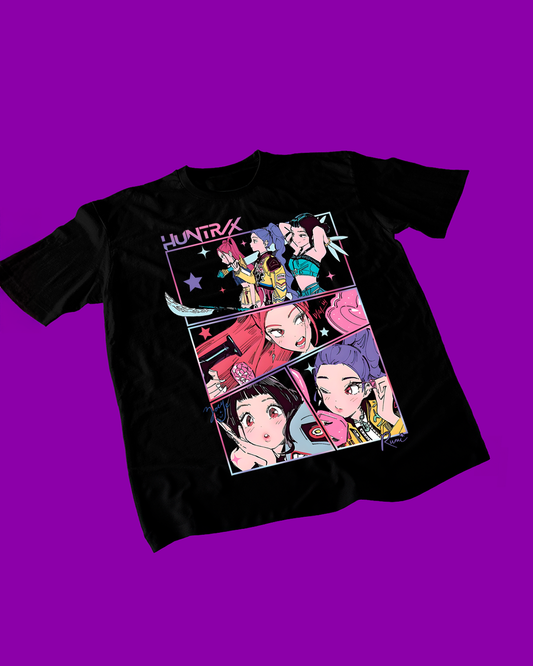 Polera negra de KPopDH