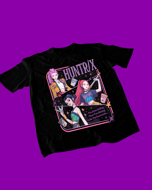 Polera negra de KPopDH