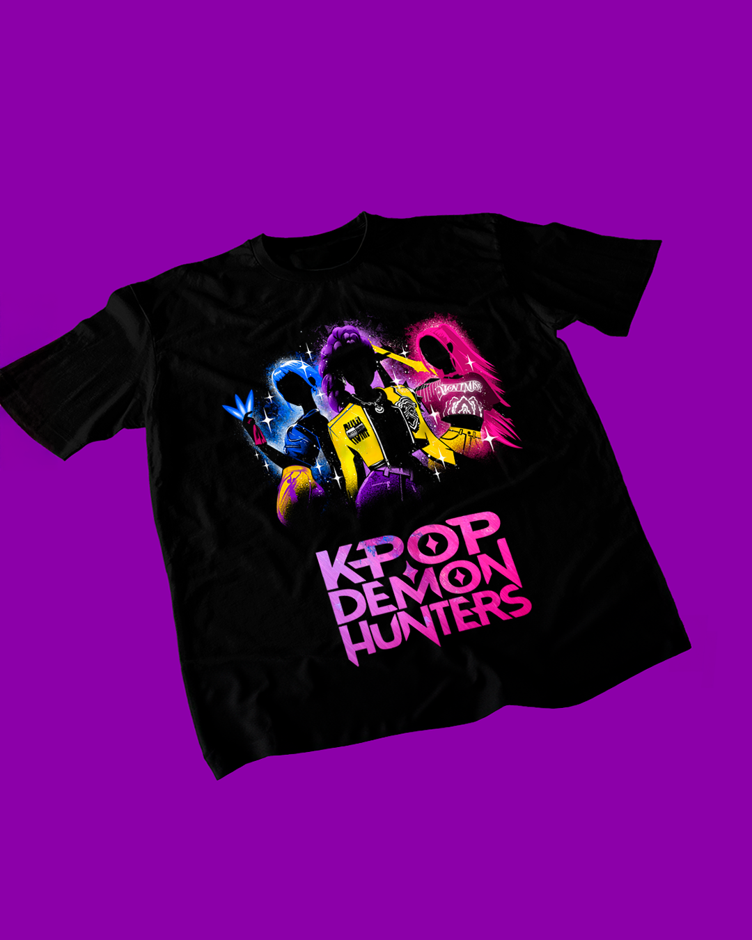 Polera negra de KPopDH