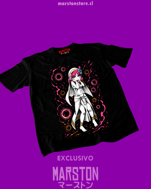 Polera negra de Magi con Kouha Ren