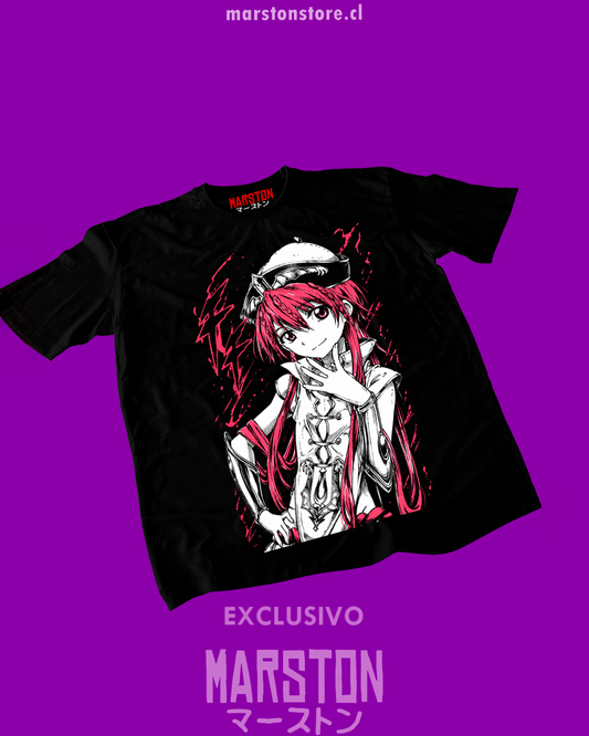 Polera negra de Magi con Kouha Ren