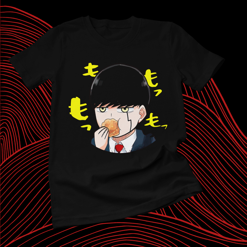 Polera negra de Mashle: Magic and Muscles