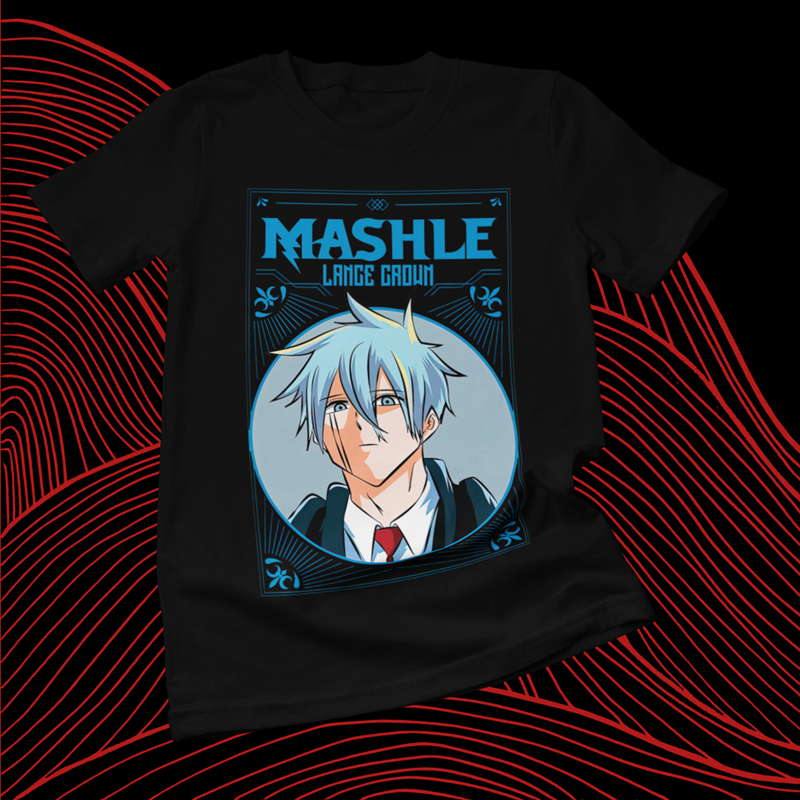 Polera negra de Mashle: Magic and Muscles