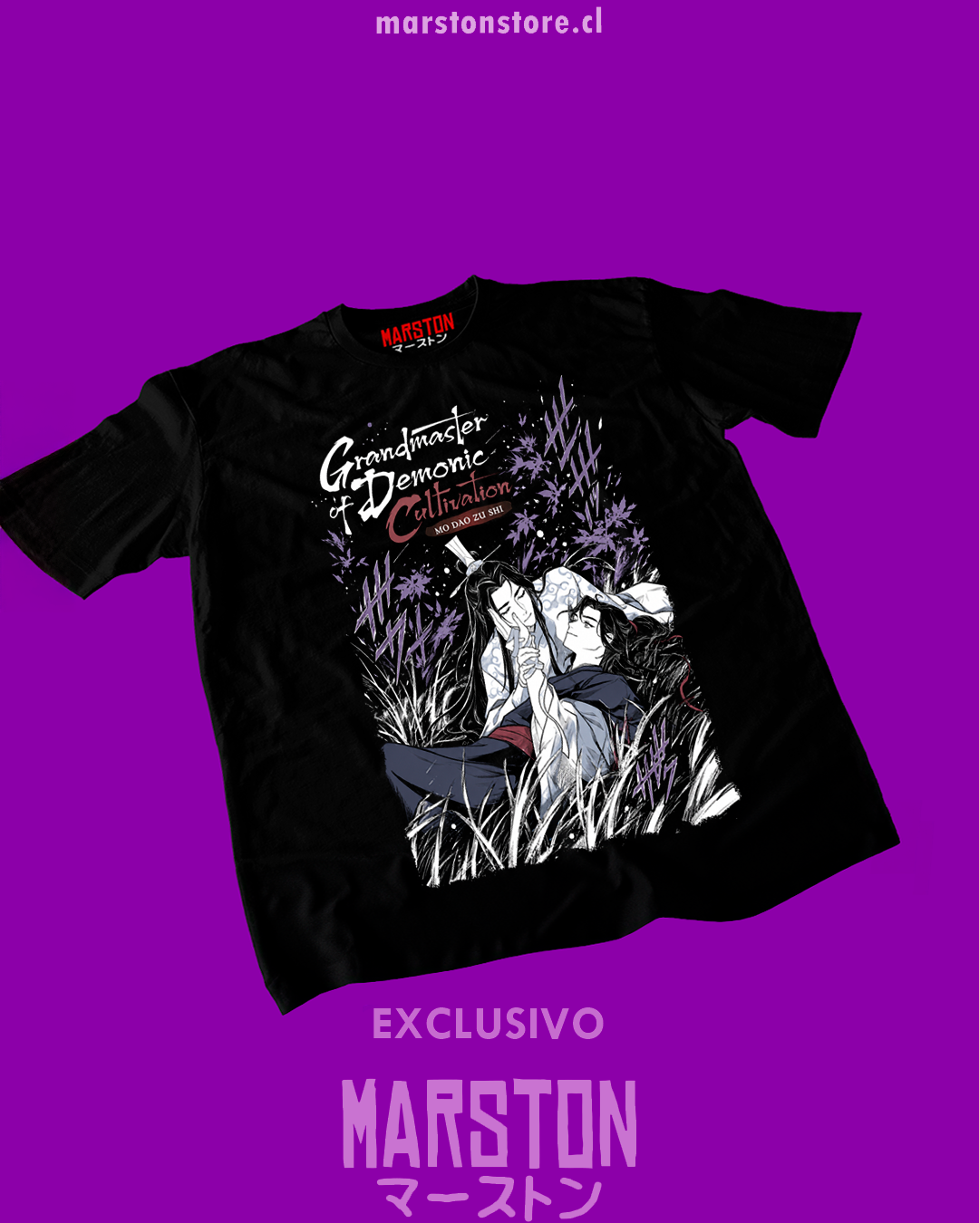 Polera negra de Mo Dao Zu Shi