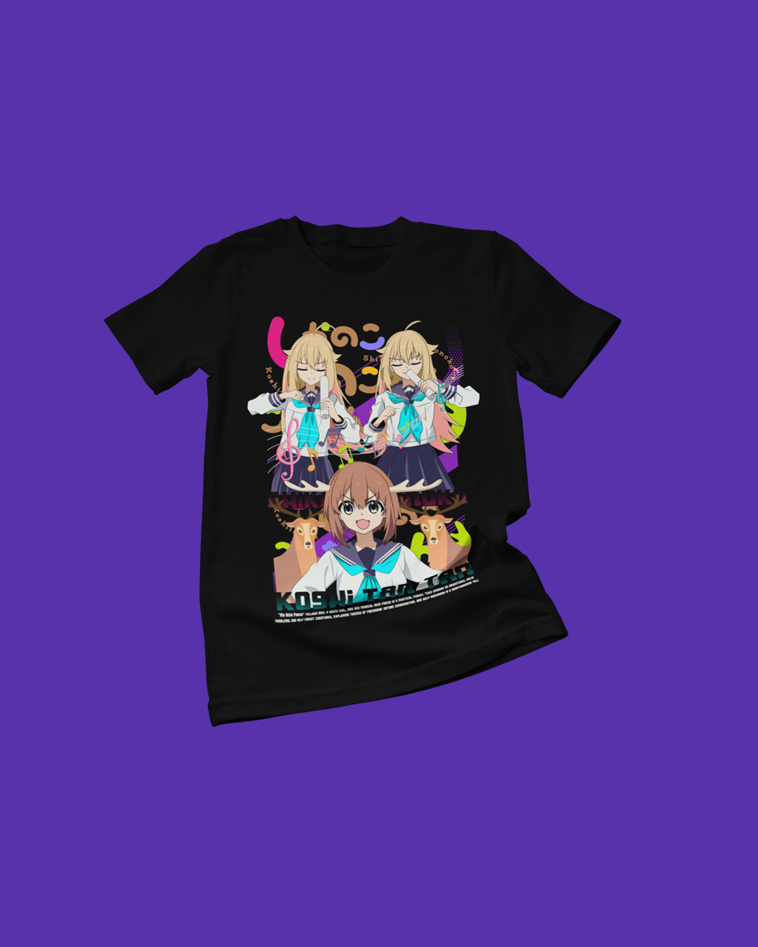 Polera negra de My Deer Friend Nokotan