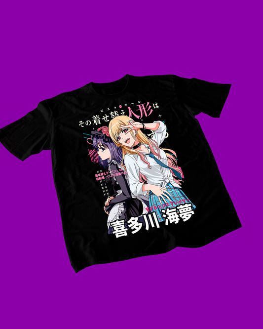 Polera negra de My Dress-Up Darling / Sono Bisque Doll con Marin Kitagawa