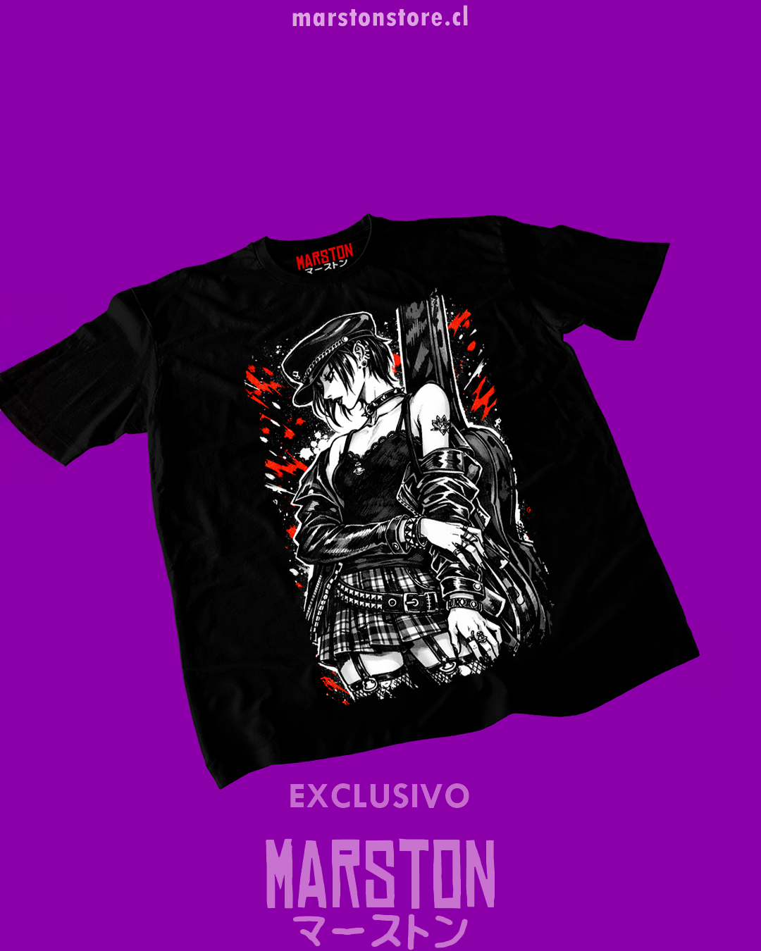 Polera negra de Nana