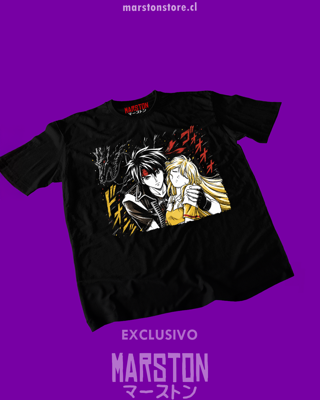 Polera negra de Orphen