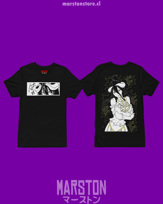 Polera negra de Overlord con Albedo