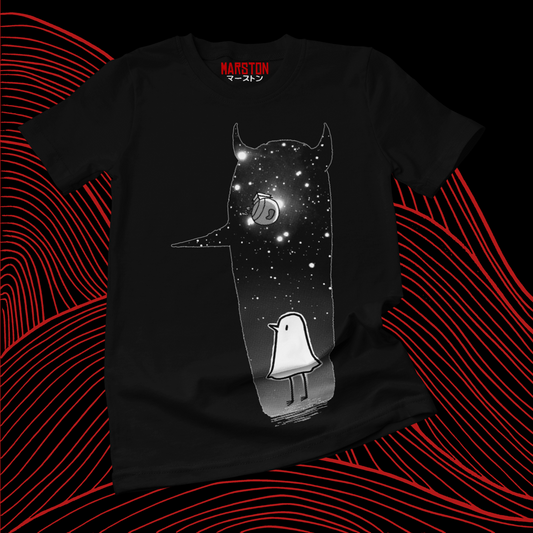 Polera negra de Oyasumi Punpun