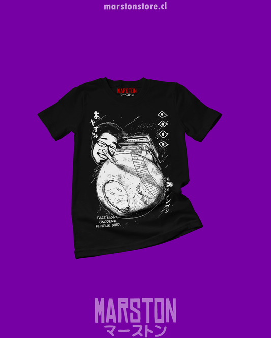 Polera negra de Oyasumi Punpun