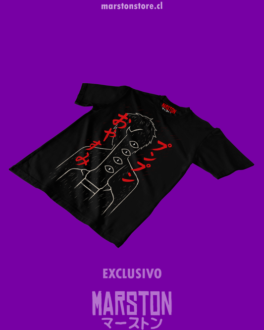 Polera negra de Oyasumi Punpun
