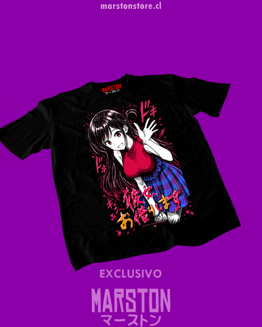 Polera negra de Rent-A-Girlfriend (Kanojo, Okarishimasu)