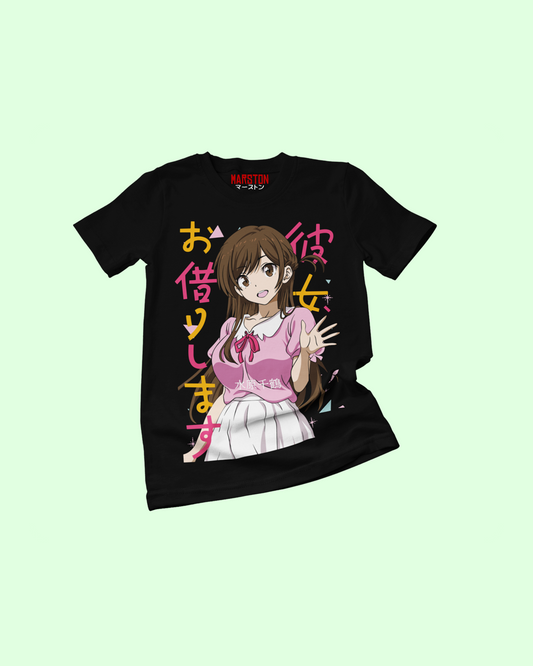 Polera negra de Rent-A-Girlfriend (Kanojo, Okarishimasu) con Chizuru Ichinose