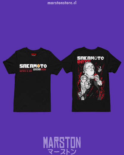Polera negra de Sakamoto Days