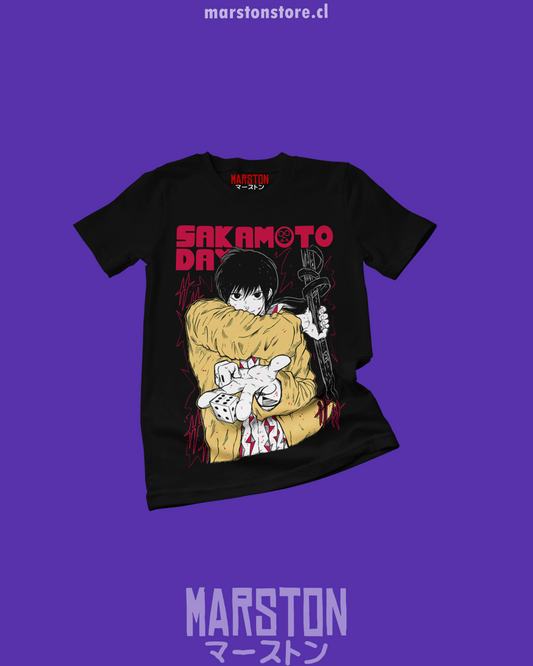 Polera negra de Sakamoto Days