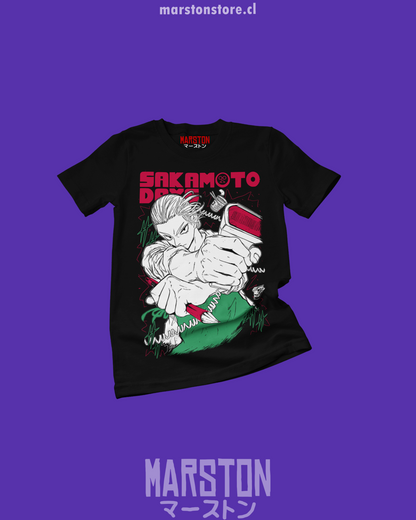 Polera negra de Sakamoto Days