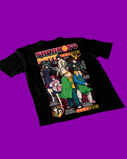 Polera negra de Sakamoto Days