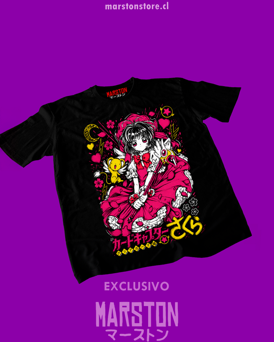 Polera negra de Sakura Card Captor