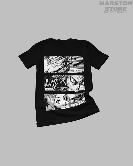Polera negra de Samurai Champloo