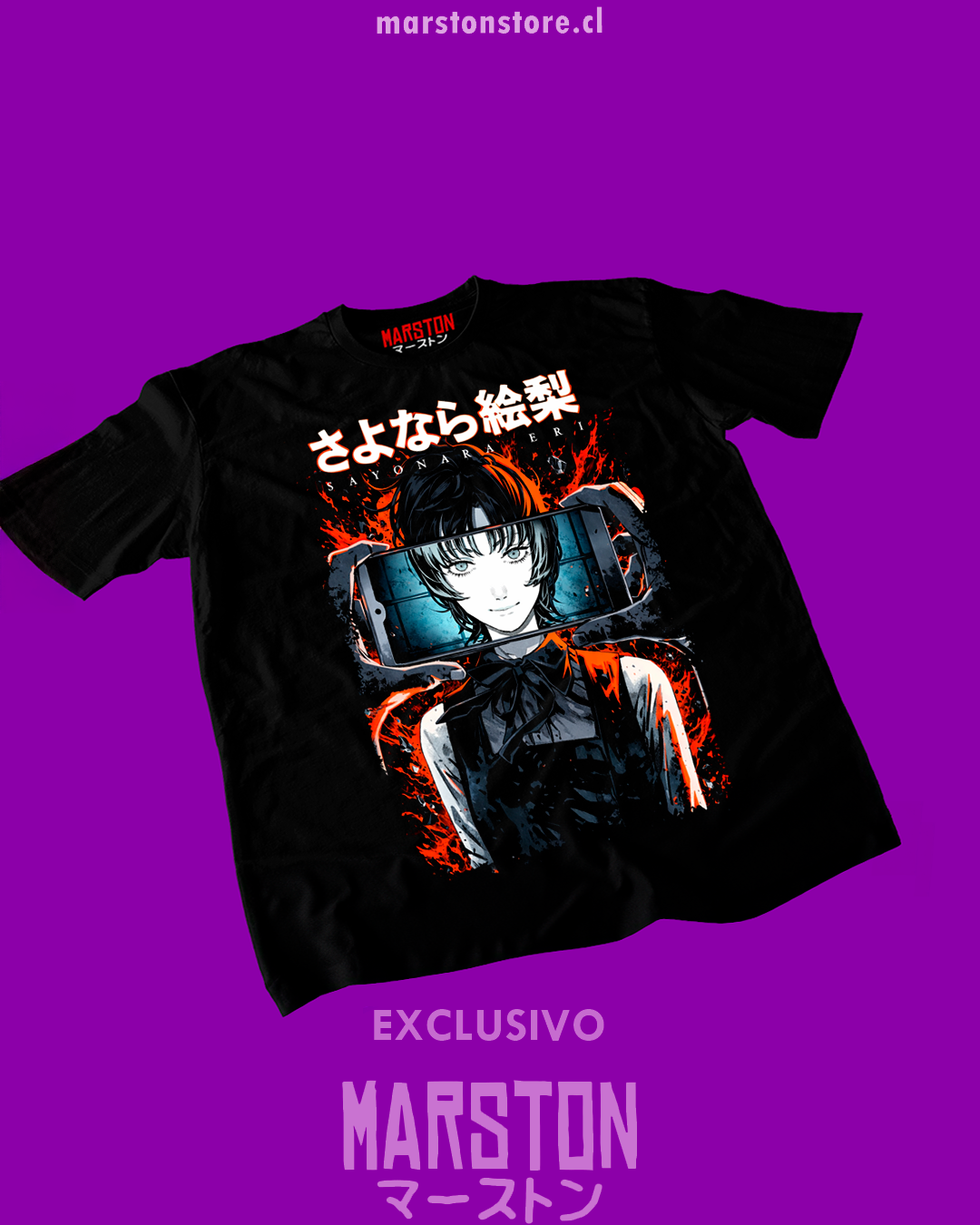 Polera negra de Sayonara Eri