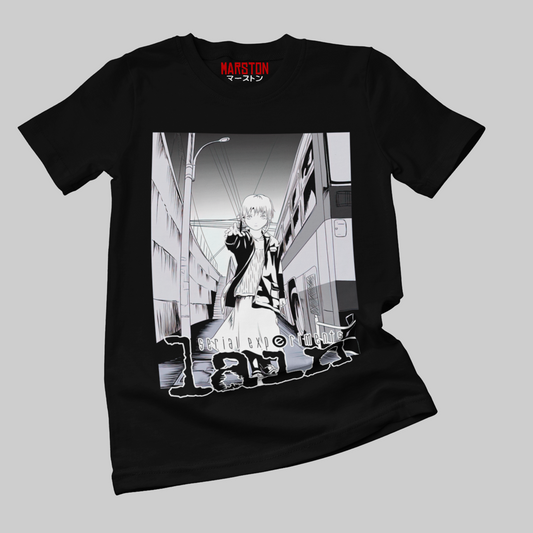 Polera negra de Serial Experiments Lain