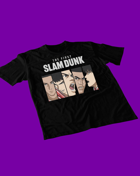 Polera negra de Slam Dunk
