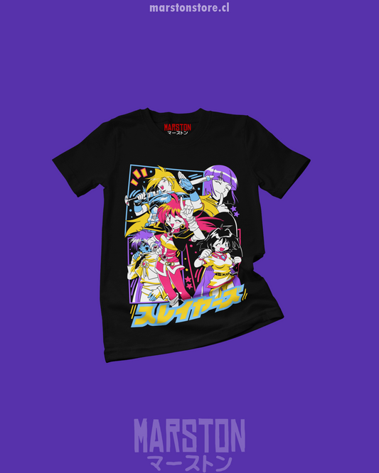 Polera negra de Slayers