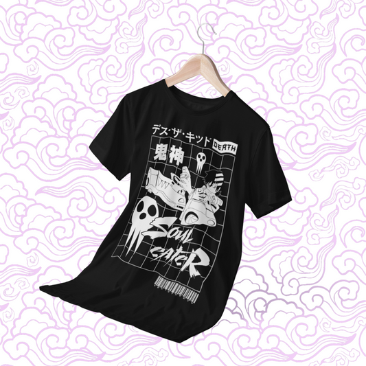 Polera negra de Soul Eater