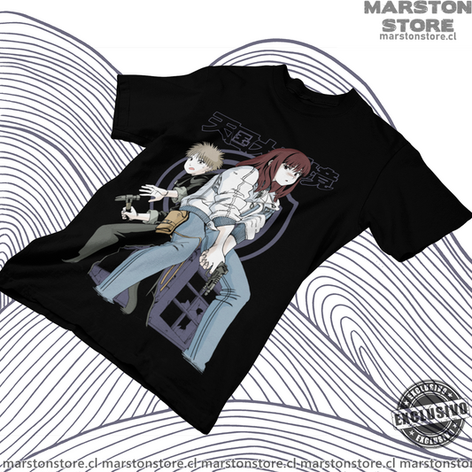 Polera negra de Tengoku Daimakyou (Heavenly Delusion)