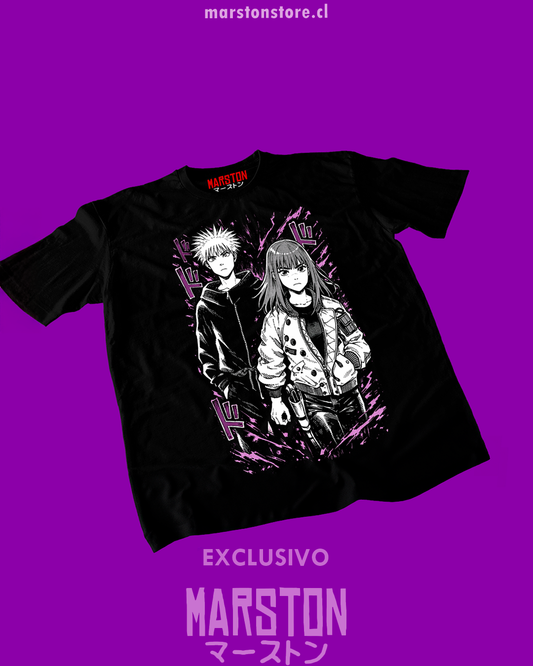Polera negra de Tengoku Daimakyou (Heavenly Delusion)