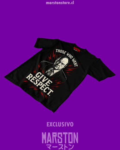 Polera negra de The Sopranos con Tony Soprano