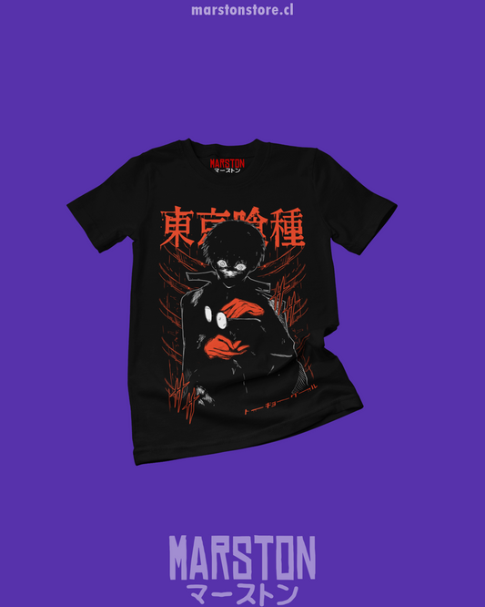 Polera negra de Tokyo Ghoul