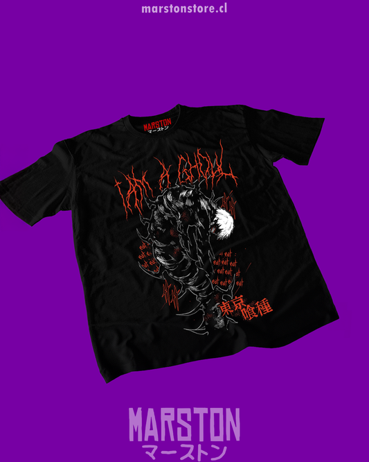 Polera negra de Tokyo Ghoul