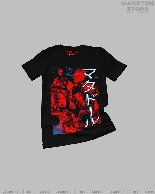 Polera negra de Trigun
