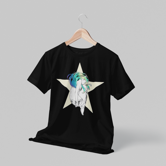 Polera negra de Urusei Yatsura con Lum Invader