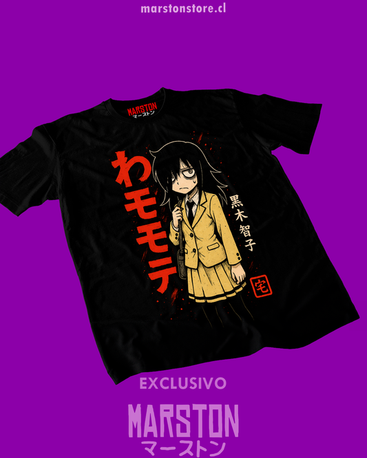 Polera negra de Watamote