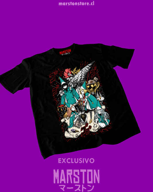 Polera negra de Witch Hat Atelier