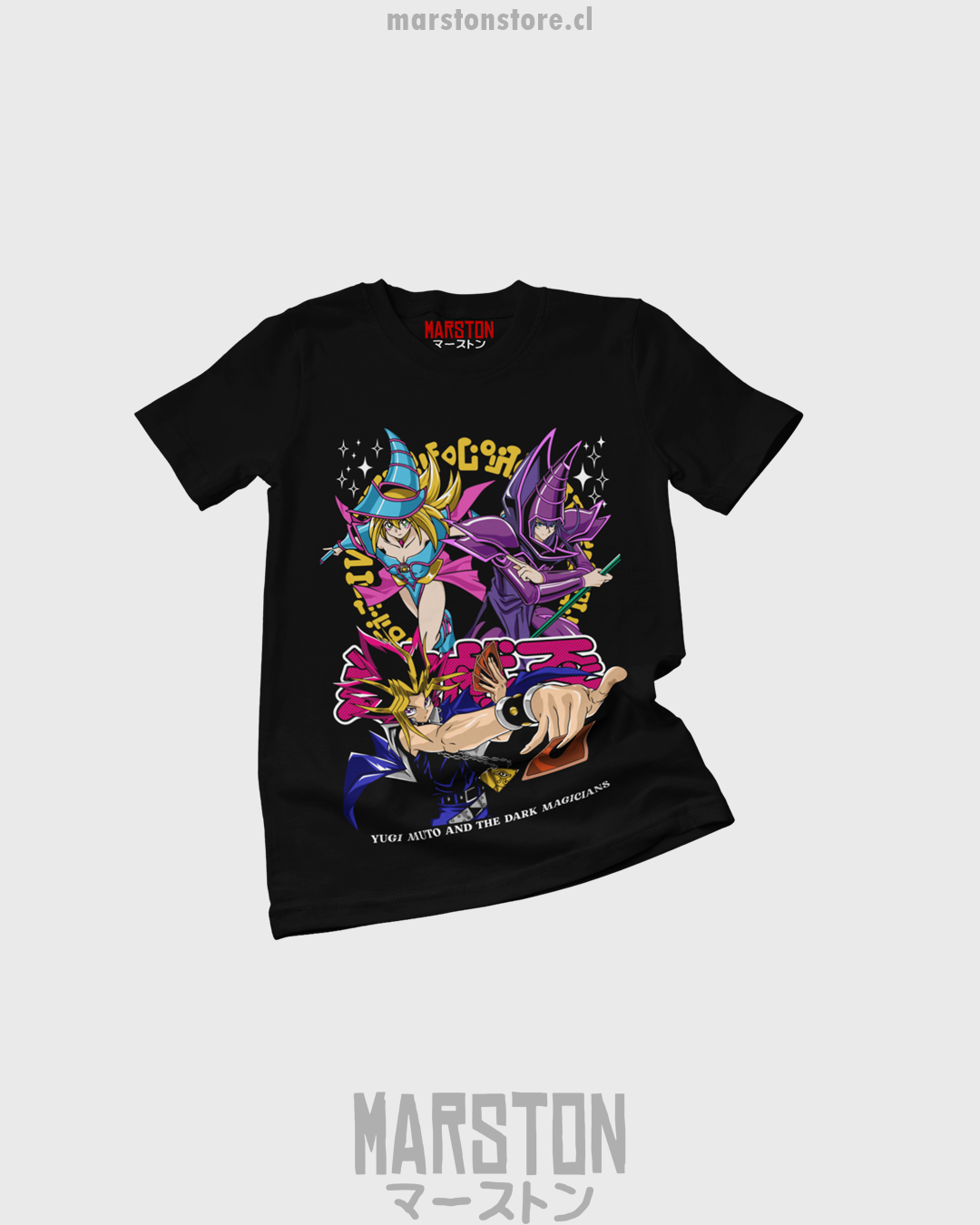 Polera negra de Yu-Gi-Oh!