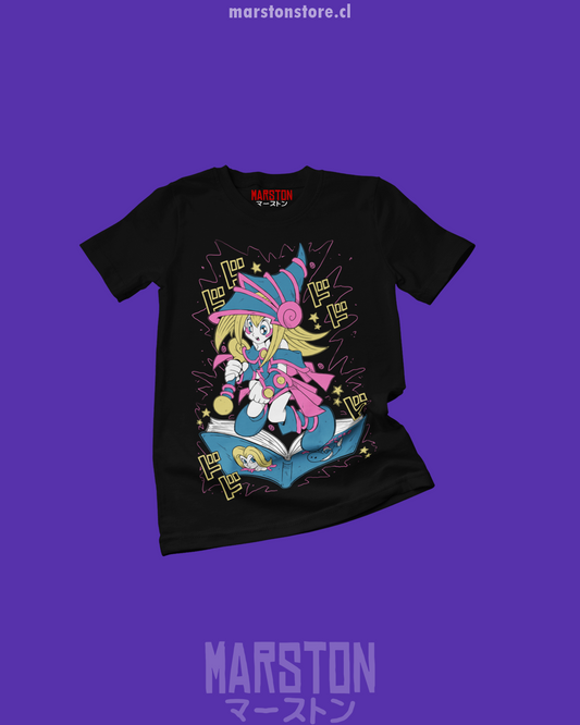 Polera negra de Yu-Gi-Oh!