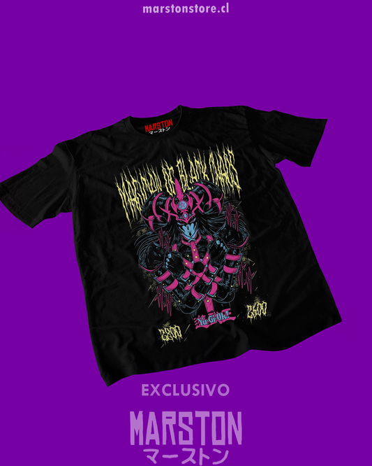 Polera negra de Yu-Gi-Oh!