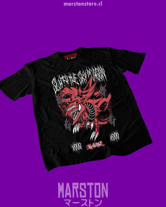 Polera negra de Yu-Gi-Oh!