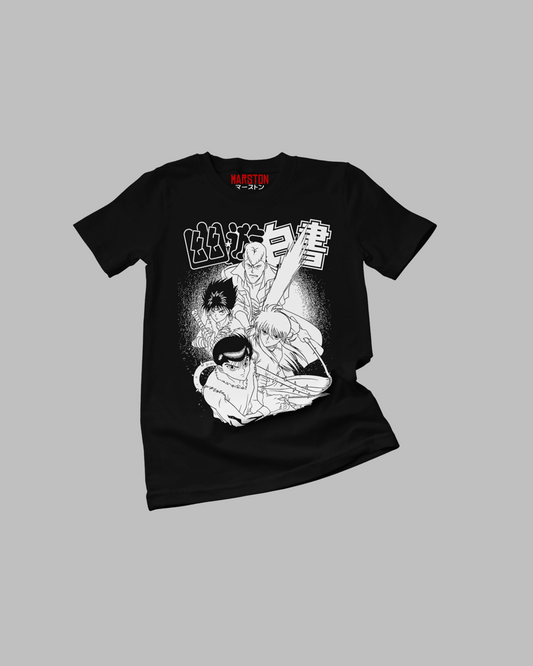 Polera negra de Yu Yu Hakusho