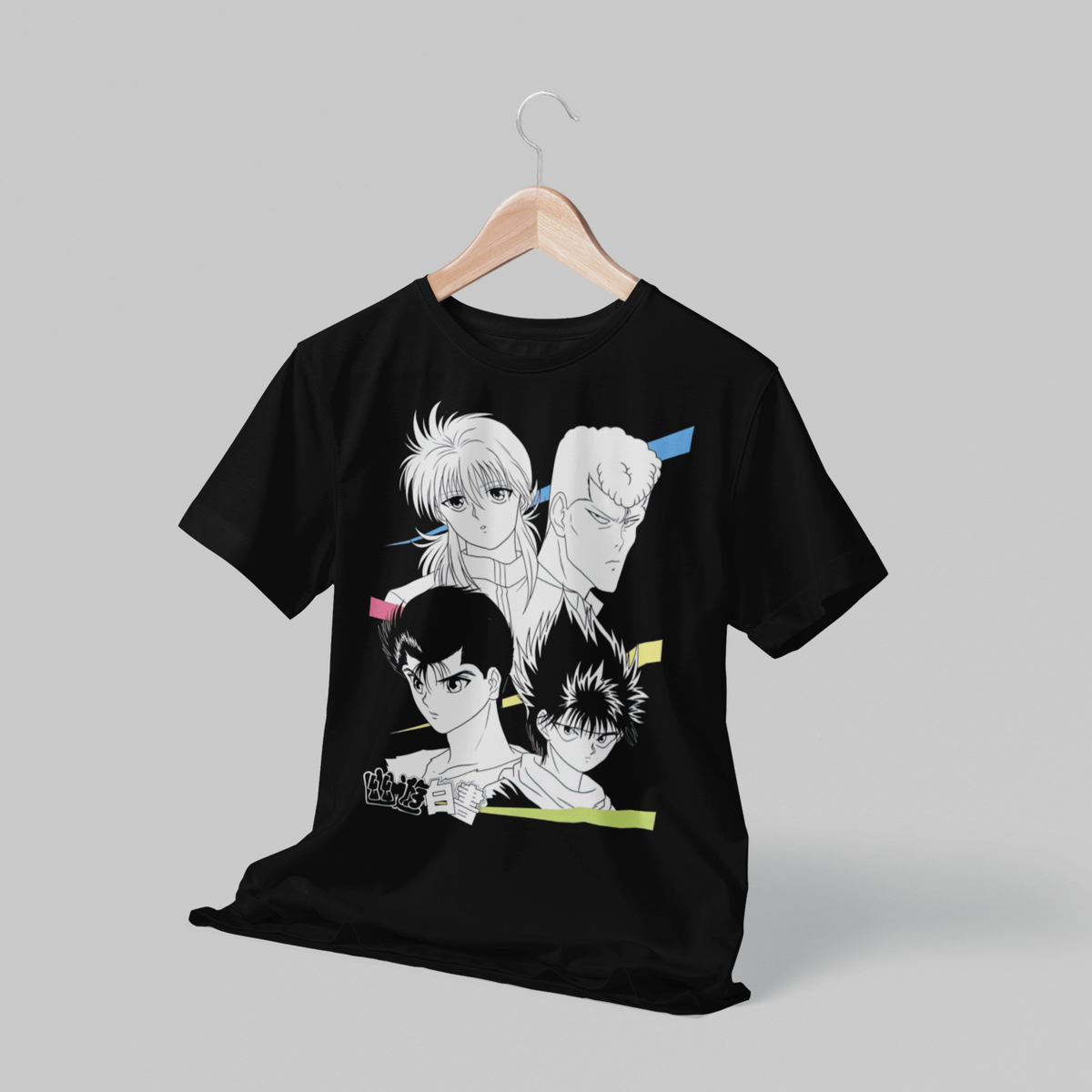 Polera negra de Yu Yu Hakusho