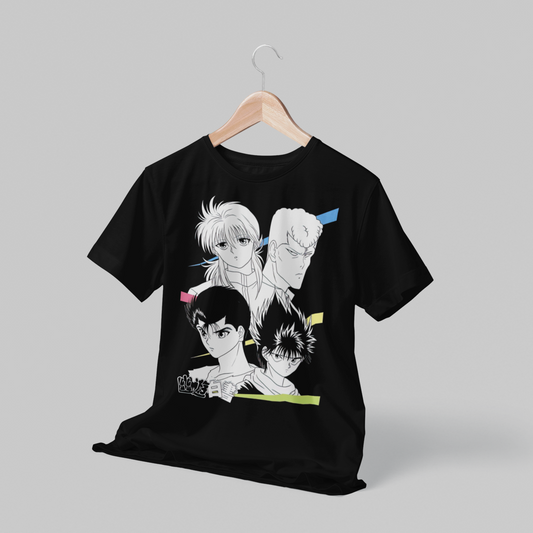 Polera negra de Yu Yu Hakusho