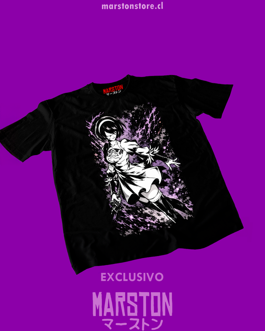 Polera negra NieR: Automata YoRHa: Dark Apocalypse con diseño de 2P