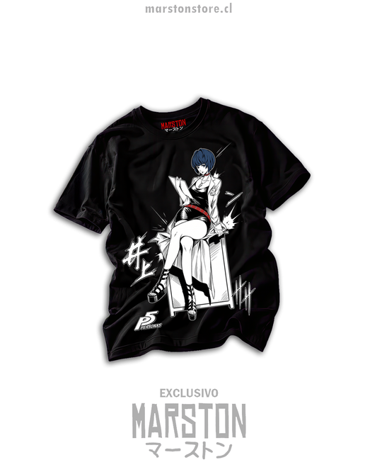 Polera negra Persona 5 - Tae Takemi
