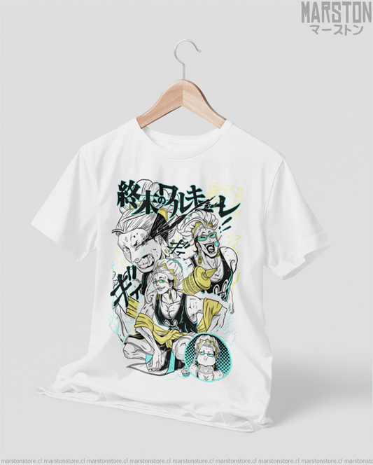 Polera de Record of Ragnarok con Buda Gautama, versión 2